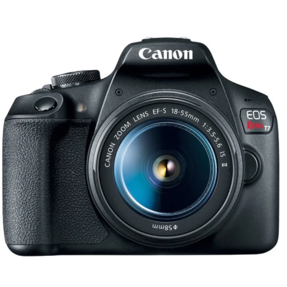 Canon EOS Rebel T7 COMES WITH TWO LENSES
